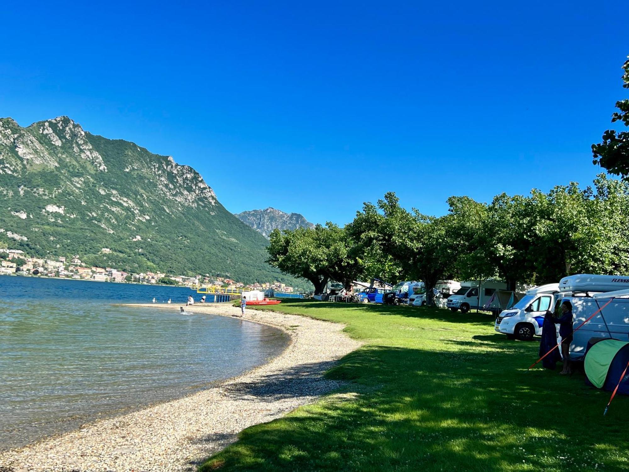 Glamping Camping Rivabella Lecco Exterior photo