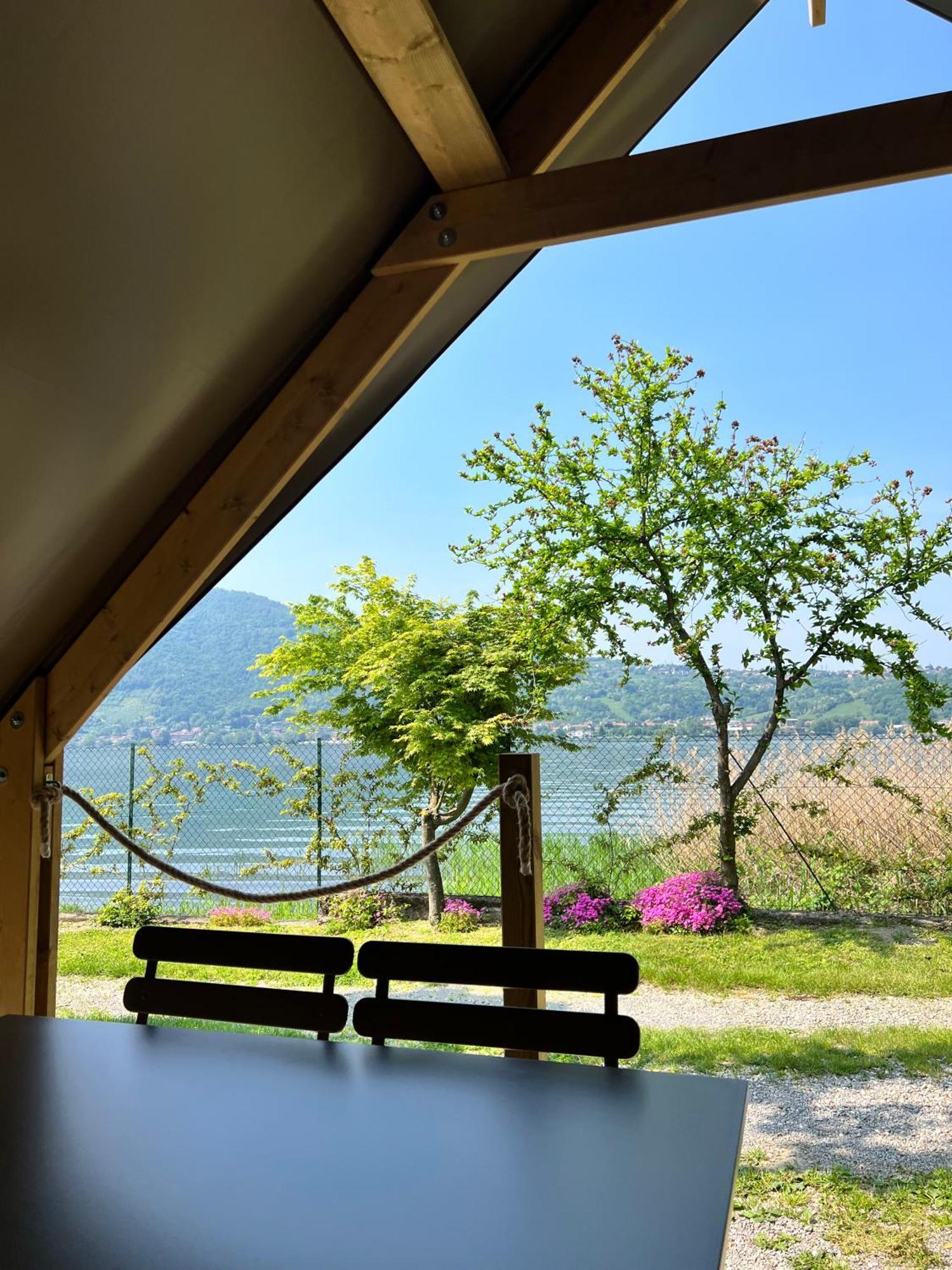 Glamping Camping Rivabella Lecco Exterior photo